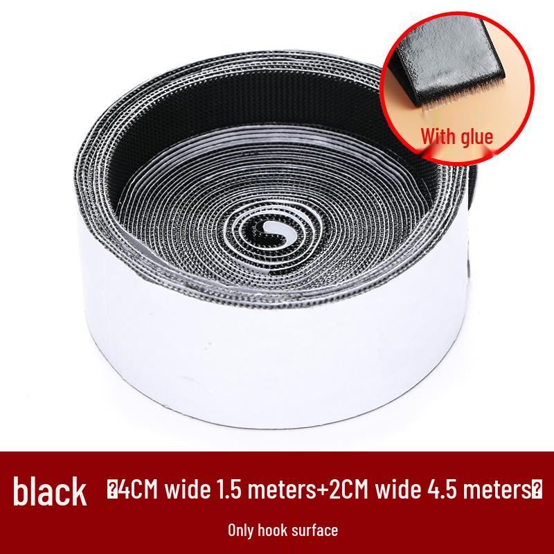 Punch-Free Self-Adhesive Magic Tape for Screen Door Installation
