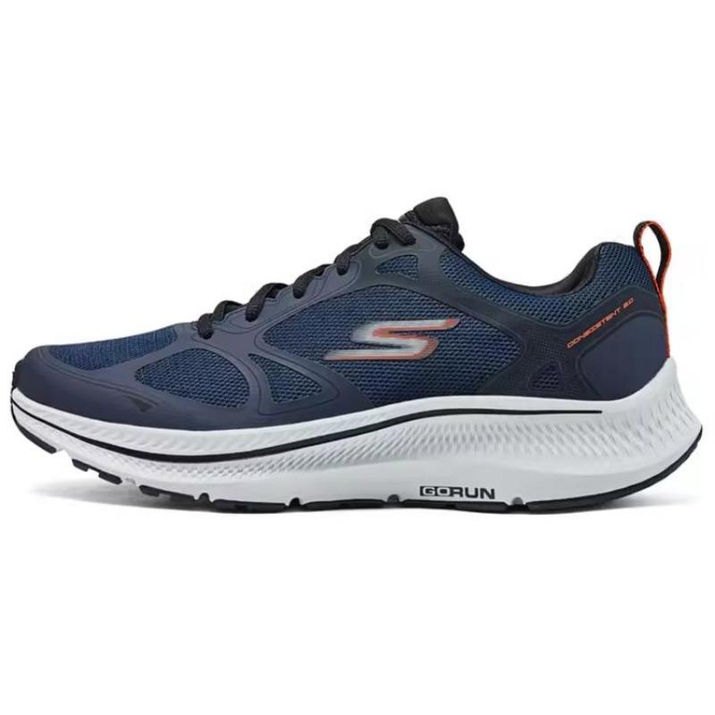 Skechers Go Run Consistent 2.0 Men Breathable Support Low Running Shoes Blue 220869-NVY 41