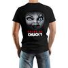 PidSMSOM T Shirts for Men, Bride of Chucky Tee Cotton, Moisture Wicking & Breathable
