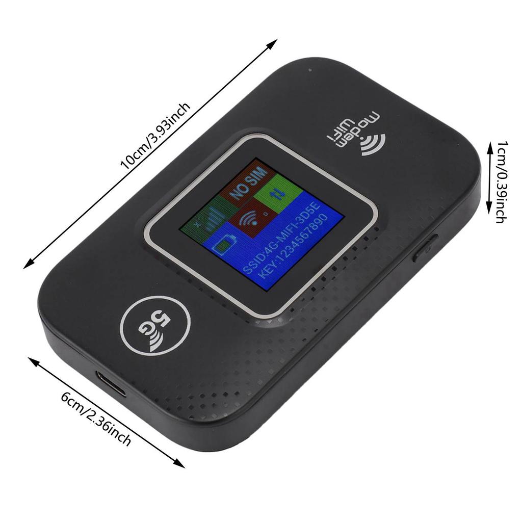 4G LTE Portable WiFi Wireless Router USB Powered 300Mbps High Speed Sharing Up to 10 WiFi Devices 4G Mobile WiFi for