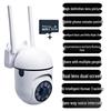 360° Rotating HD Night Vision Outdoor WiFi Camera with Remote App Monitoring