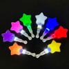Packung mit 5 bunten LED Leuchtstäben Blinkstäben Herz Sternförmige Leuchtstäbe für Party LED Leuchtstab Nachtclub