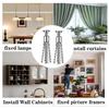 Carbon Steel Wall Anchor With Screws Heavy Duty Self Tapping Screw Drilling Plug Expansion Bolts Drywall Drilling Plug Fasteners