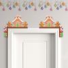 DIY Door Frame Decor Wooden Christmas Sticker NEW Christmas Decorative Corner Sign