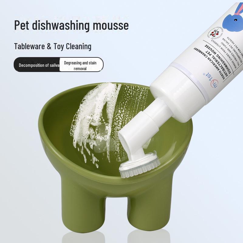 North American Cranberry Antibacterial Pet Dishwashing Mousse - Contact-Free, Long-Lasting Bubbles