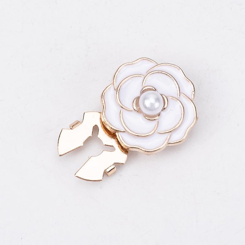 Botões de Punho e Botões de Colarinho Decorativos com Strass Coloridos