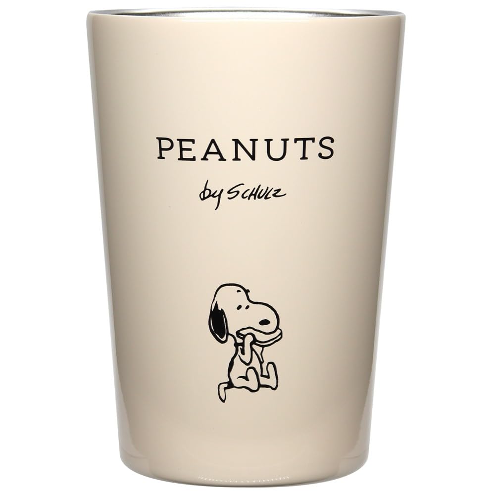 

Onishi Ken Seihan PEANUTS Stainless Steel Tumbler BREAD/IV Size Approx. 8.6 H12.2 PQ-2020