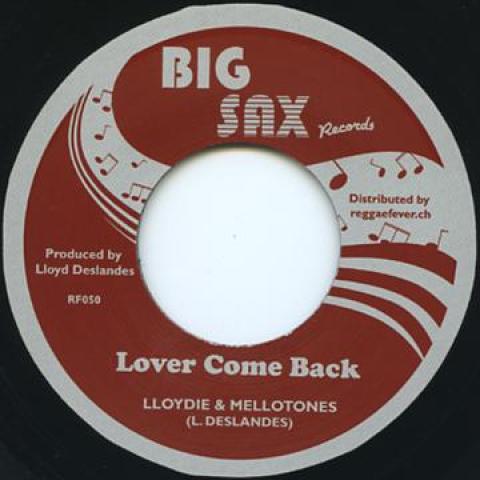 

7inch Record LLOYDIE, MELLOTONES / HIPPY BOYS - Lover Come Back / Death Rides A Hor RF050 Big Sax Records 1969 Europe Reggae, Ska & Dub