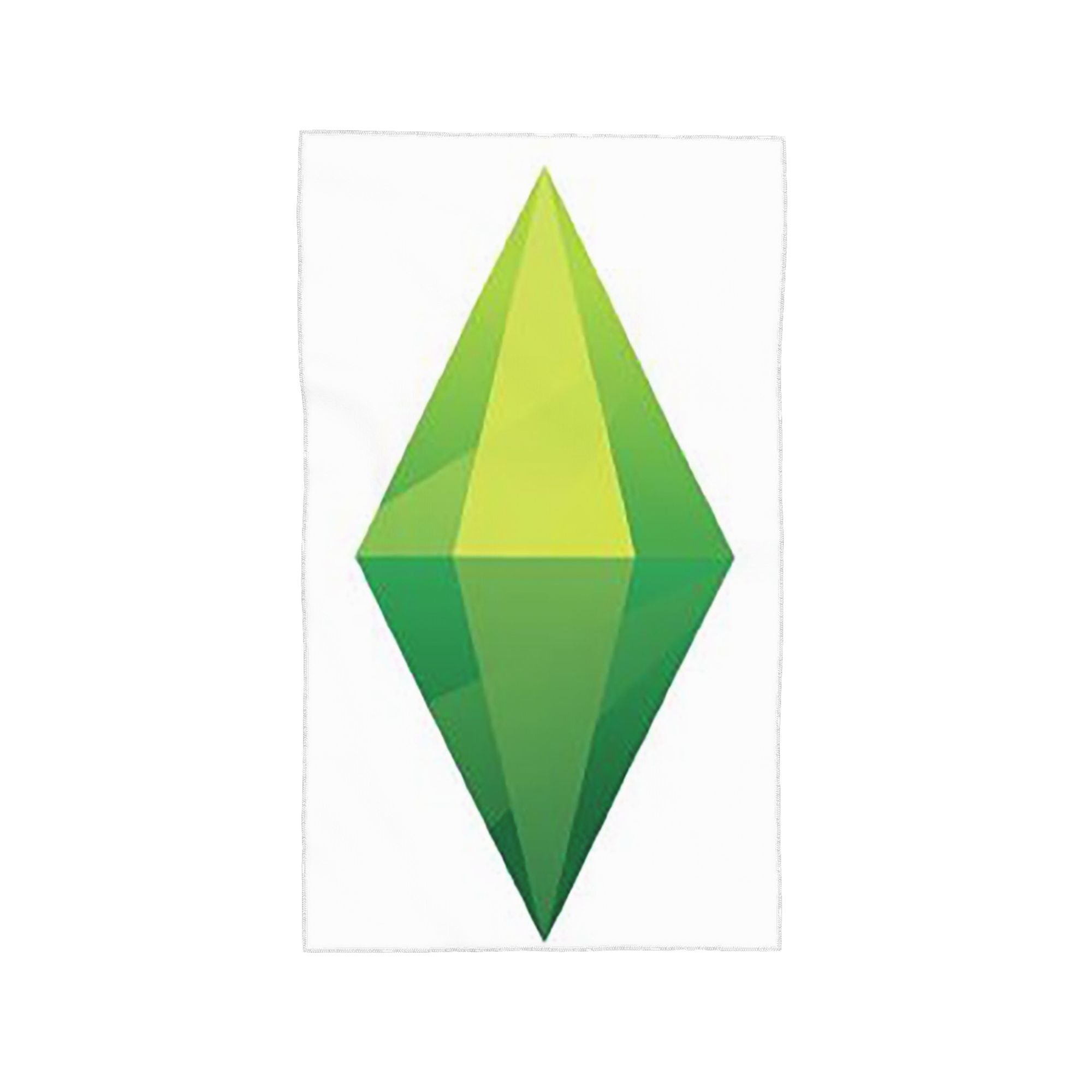 

The Sims 4 Plumbob Soft Face Towel Quick Dry Pool Bath Cotton Towels Absorbent W30*H60(CM)
