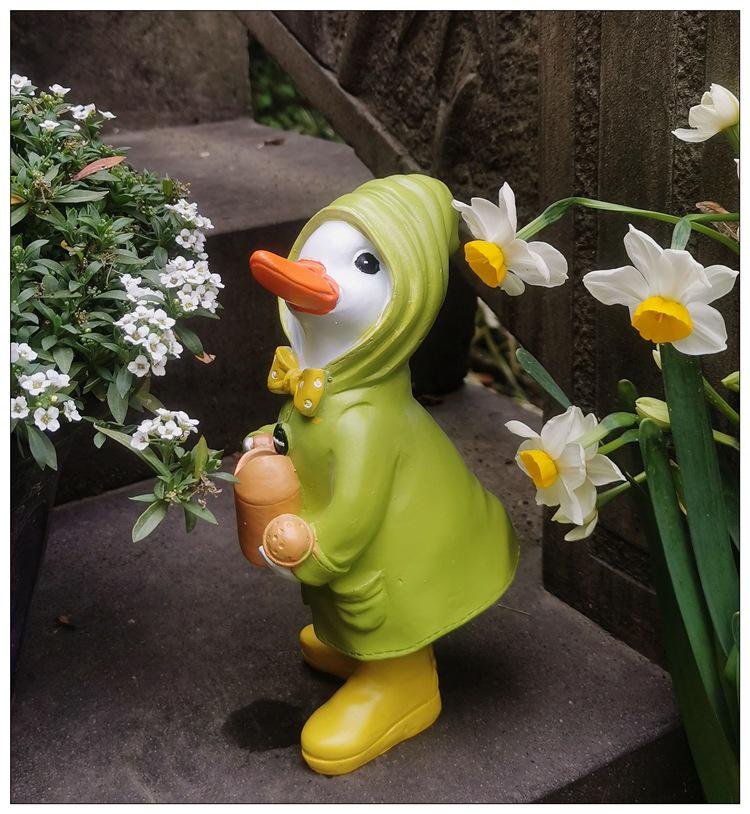 Outdoor Garden Duck Ornaments for Yard, Villa, Courtyard, Balcony, and Landscaping Decor
