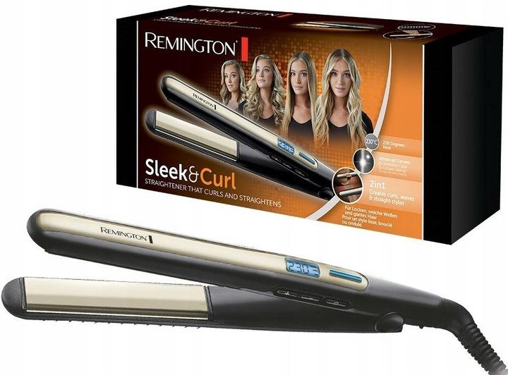 Prostownica Do Włosów Remington Lokówka Prostujesz Lub Kręcisz 2W1 230 St.