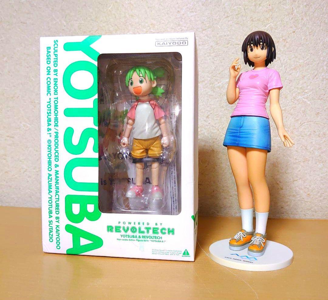 

[USED] Yotsuba&! Kaiyodo Revoltech Ayase Fuka T-shirt Figure