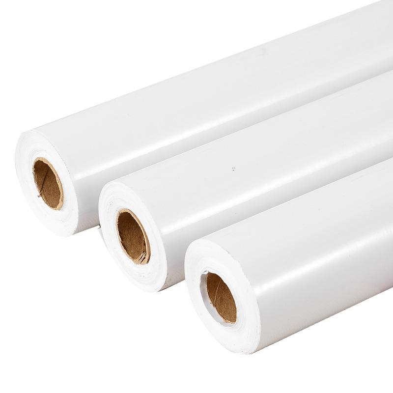 Hochglanz Weiß Wasserdichte Schrank- & Möbelklebefolie