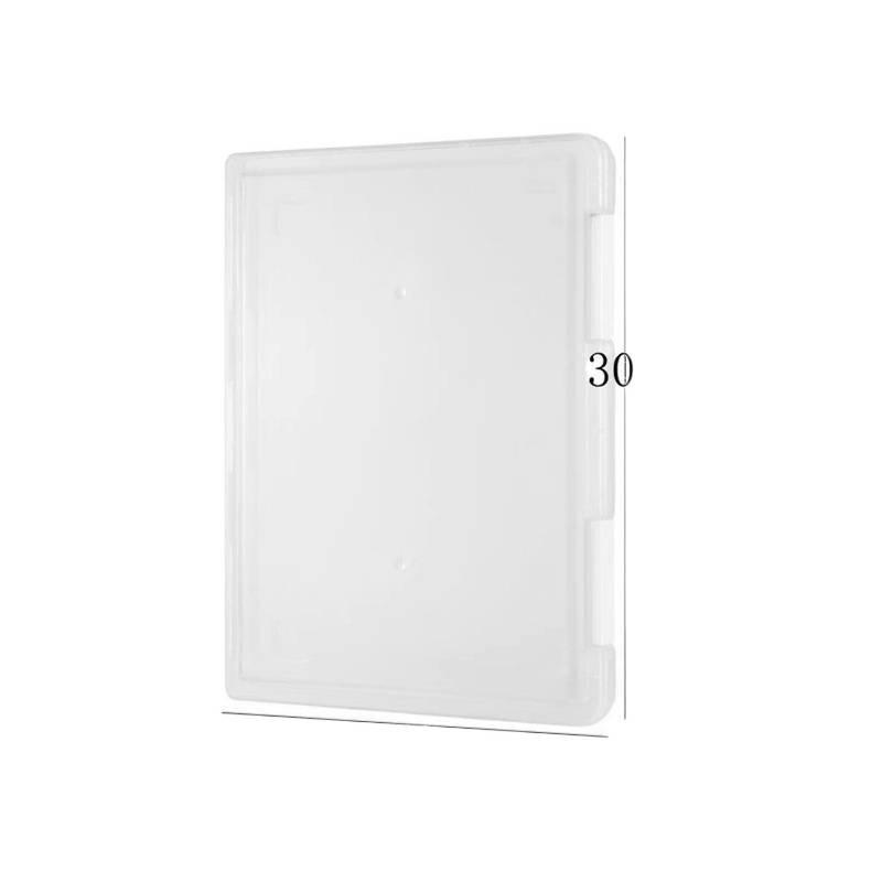 Transparent Desktop Document and Receipt Organizer Box