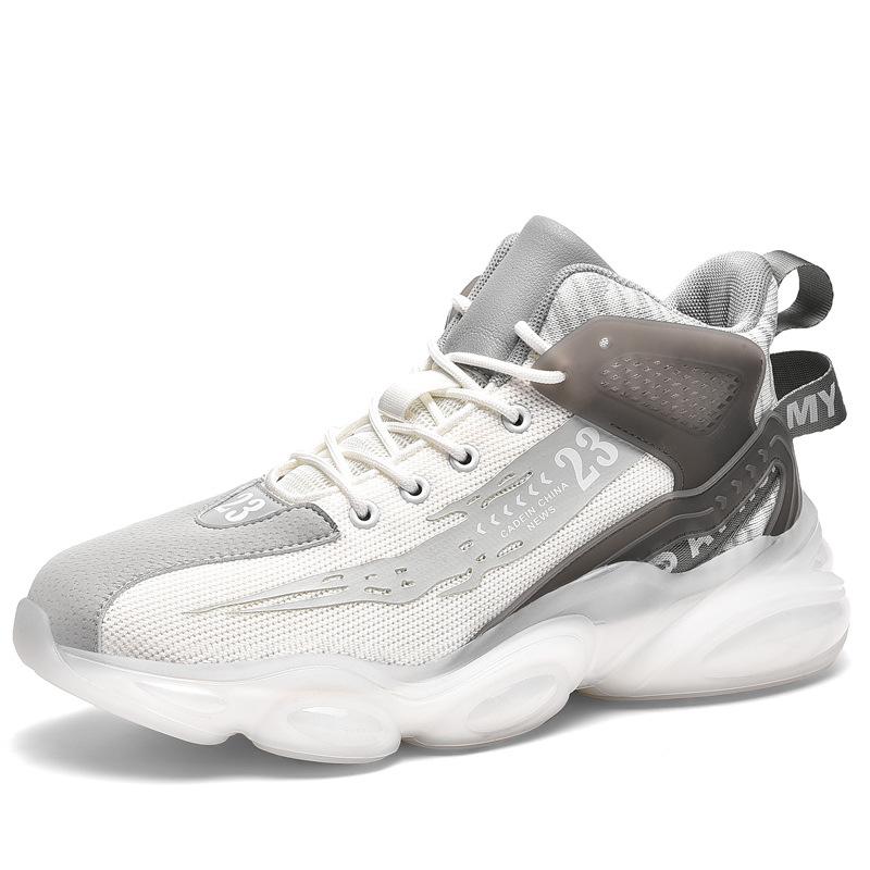 2022 Herren Frühling Professionell Fly Gewebtes Obermaterial Mode Outdoor Sport Basketballschuhe Studenten Athletische Freizeit-Sneaker für Herren