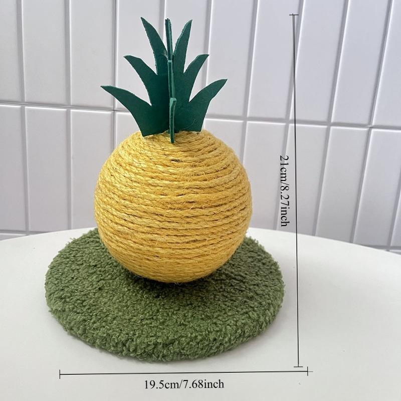 Cat Sword Hemp Ball Pet Toy To Amuse The Cat, Toy Does Not Drop Crumbs, Vertical Sisal Cat Scratching Board