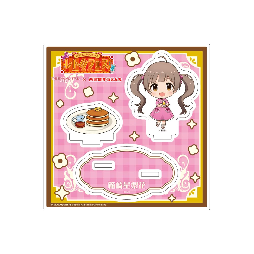 Серия «The Idolmaster» x Парк аттракционов Сэйбуэн Ретро Фест 13 Хакозаки Хосино Акриловая подставка