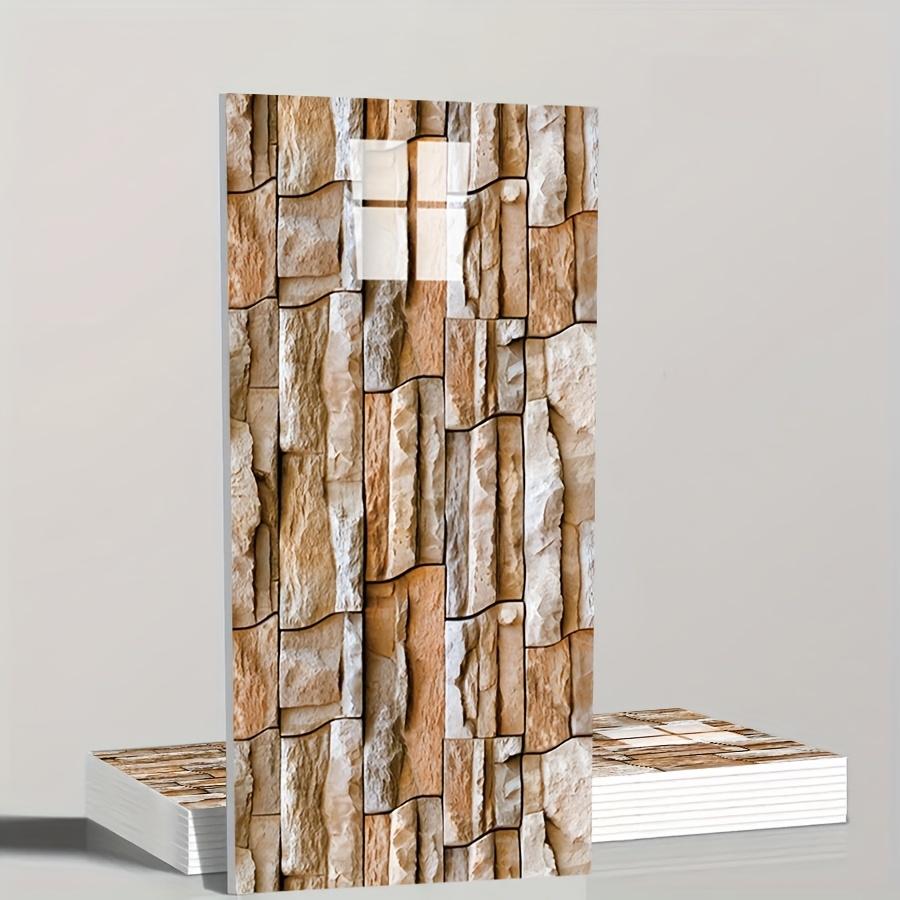 

12/24 шт. 3D обои под кирпич, имитация кирпичной стены для спальни, водонепроницаемые и влагостойкие самоклеящиеся обои 12pcs