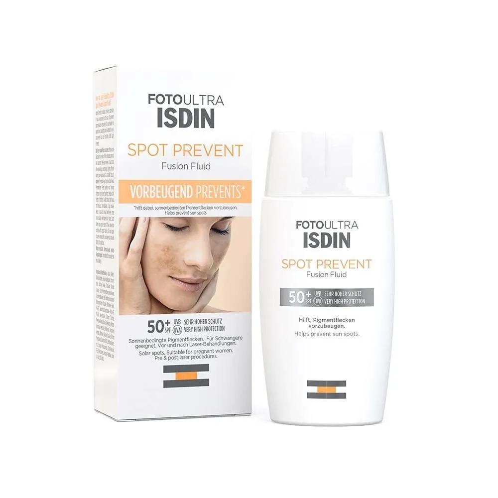 ISDIN FotoUltra Spot Prevent 50ml 1 Pack Isdin FotoUltra Spot Prevent LSF 50+, Fusion Fluid Textur