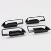 For Toyota Highlander -2024 Carbon Fiber Inner Car Door Handle Bowl Cover 4p