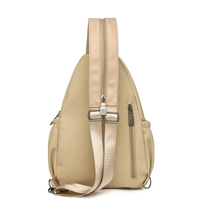 Multifunctional Lightweight Chest Bag Women's Large Capacity Shoulder Bag Commuter Backpack