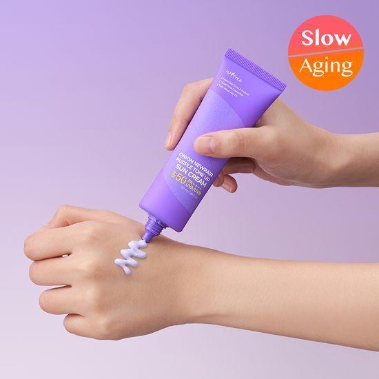 ISNTREE Onion Newpair Purple Tone-Up Sunscreen 50ml