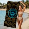Beach Towel with Manchester City Football Club Pattern - Soft,absorbent,machine Washable Lightweight&Modern,swimming,Travel Essentials