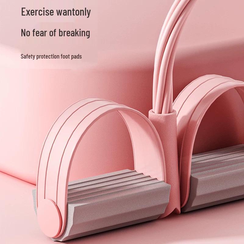 Foot Pedal Resistance Band: Sit-up Assist & Yoga Shoulder Stretching Aid