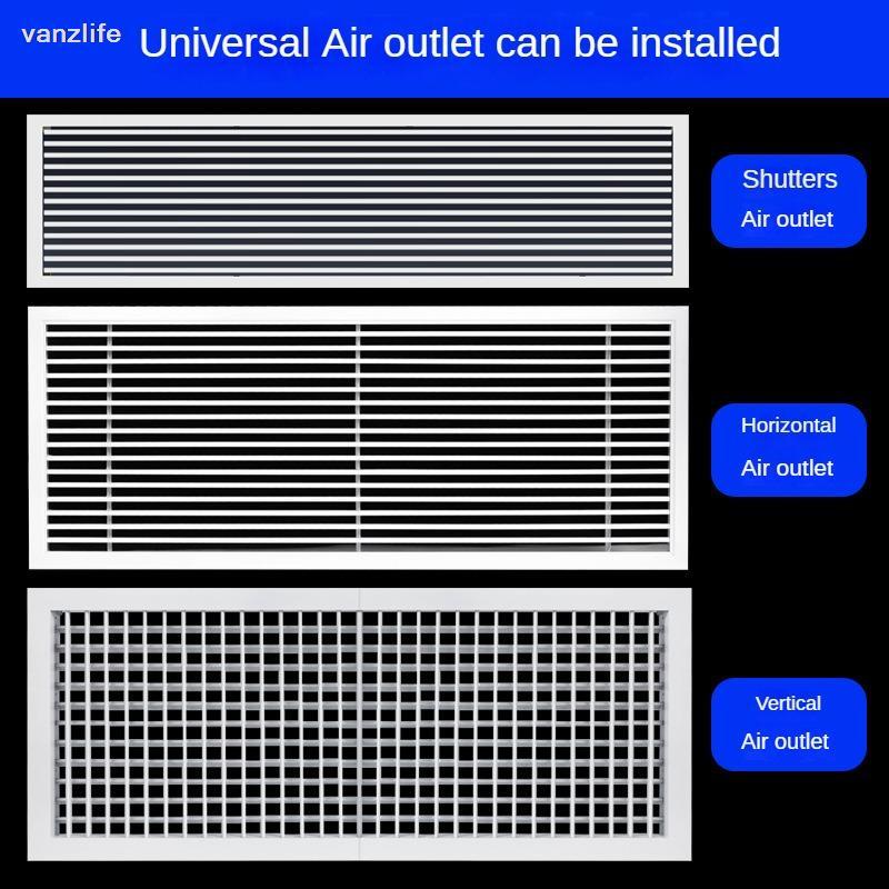 Central Air Conditioning Windshield Duct Type Air Conditioner Outlet Baffle Office Ceiling Anti-Direct Blowing Wind Deflector