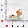 Cartoon Wild Cat Resin Accessories: DIY Hair Clip, Keychain, Phone Case, Magnet, Shoe Buckle Ornament