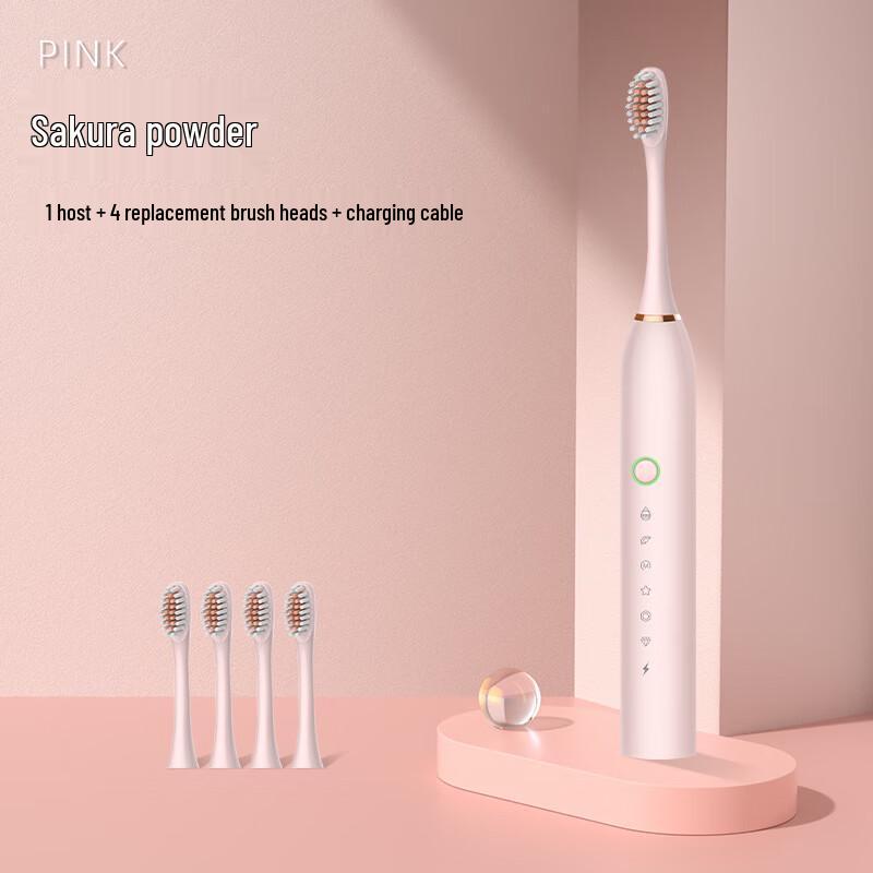 

QBM Soft Bristle Rechargeable Ultrasonic Electric Toothbrush