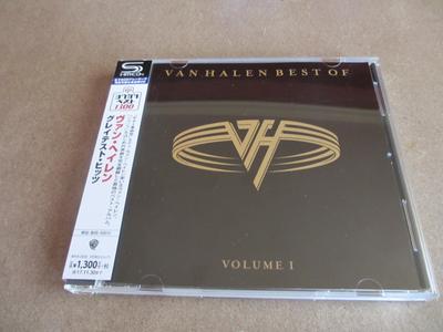 CD VAN HALEN EDWARD VAN HALEN ALEX V  Greatest Hits Yougaku Best 1300 SH WPCR26202 Warner Bros. 2017 Japan ObiRock Used