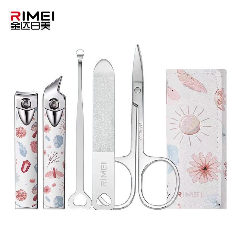 Jinda Rimei 5-Piece Travel Nail Clipper Set