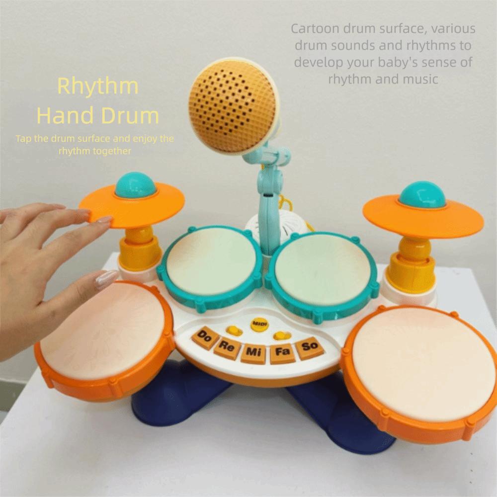 Multifunctional Drum Set Baby Musical Instruments Montessori Learning Musical Toys  12 to 18 Months