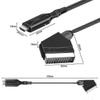 Kabel HDMI do Scart Adapter HDMI do Scart Konwerter HDMI do Scart Adapter Wideo