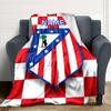 Custom Name Atletico Madrid Crest blanket for Couch & Bed, Plush Cozy Fuzzy Blanket Super Soft & Warm Blankets for Fall and Winter. 0908250