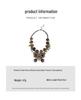 Elegant Double Layer Butterfly Tassel Necklace - Retro Chinese Palace Design with Feminine Charm