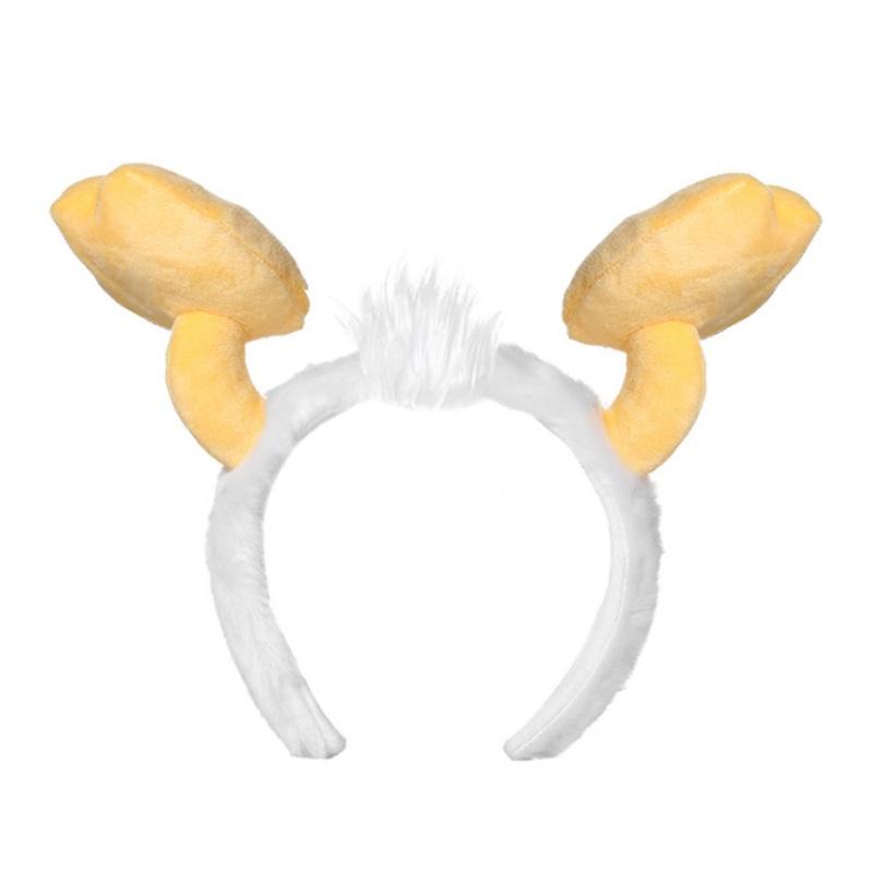 Handmade Cartoon Minnie Mickey Ear Headband Sparkly Animal Rabbit Hairpiece For Adults And Kids
