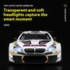 1:24 BMW M6 GT3 Super Sports Racing Alloy Metal Car Model Sound Light Choice Cool Chic Auto Collecting Hobby Gift With Boyfriend