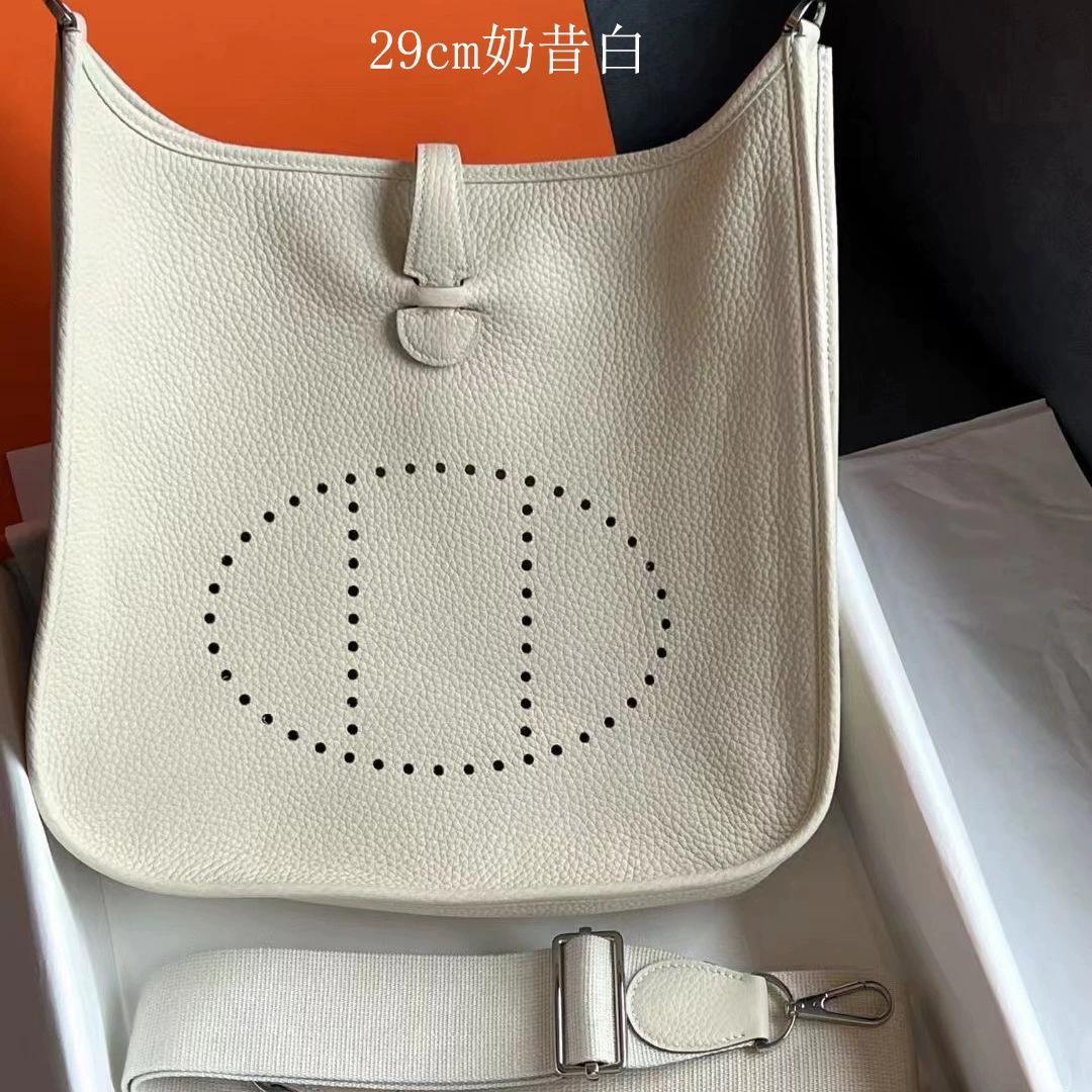 

Топ-шар коров яча шкіра воскова нитка висока якість евелін 29 порожня наплічна сумка через плече жіноча сумка лічі-візерунок м яка шкіряна сумка-відро 17cm