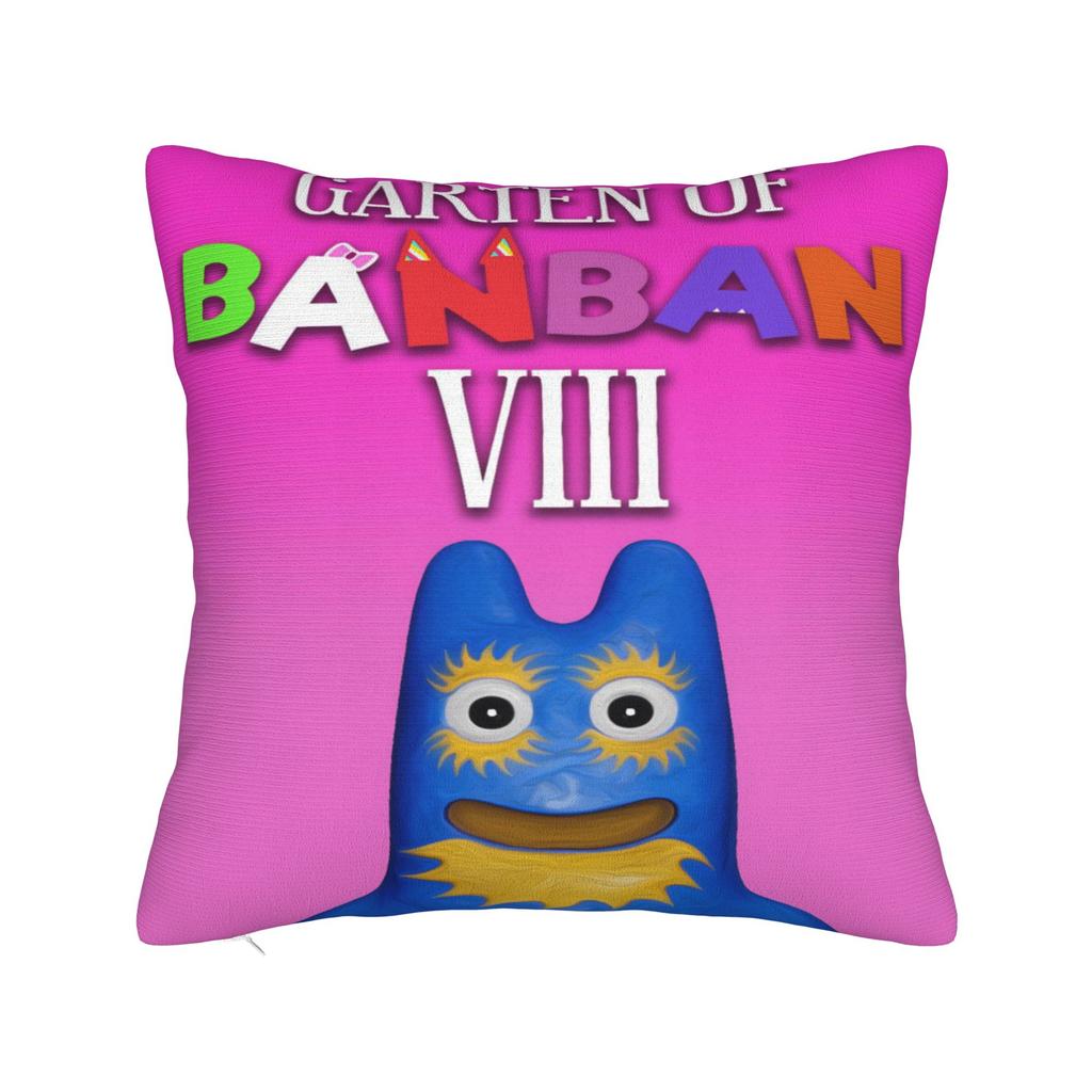 Home Decor Garten of Banban Horror Game Pillowcase Accessories  Pillow Covers Zipper Multi Size