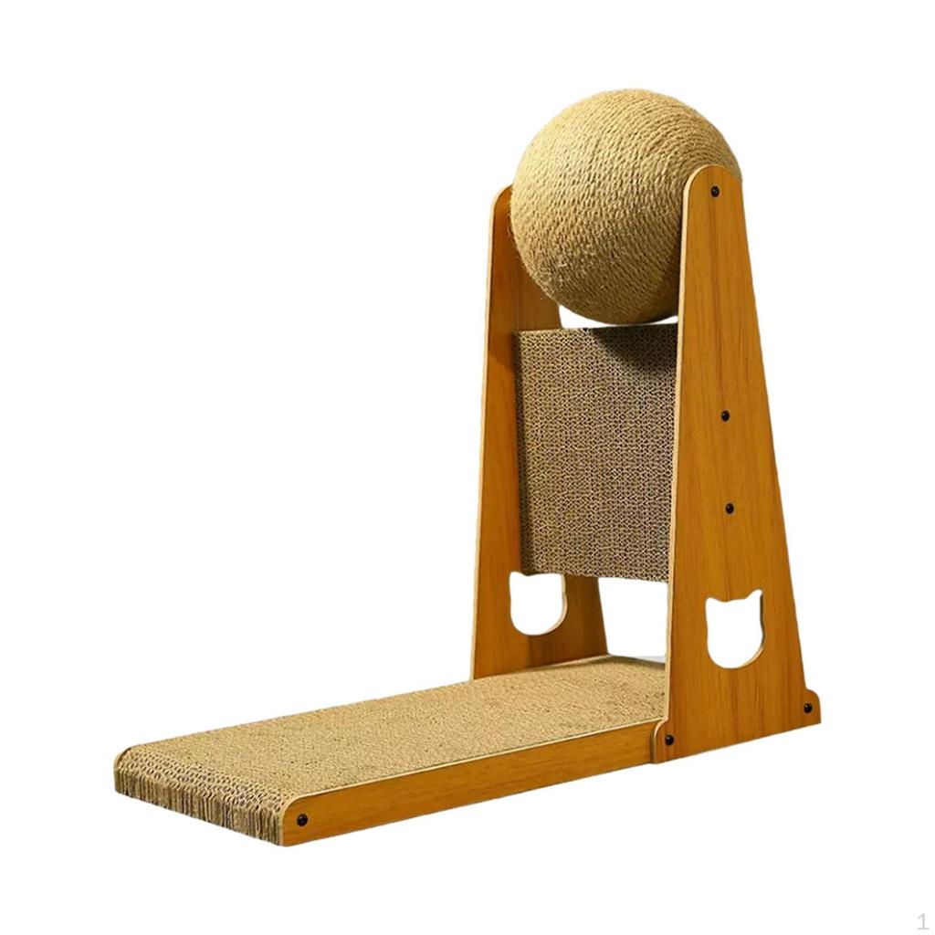 Cat Scratch Toy Board Sofa Furniture Shelter Sisal Ball Interactive Pet Toys for