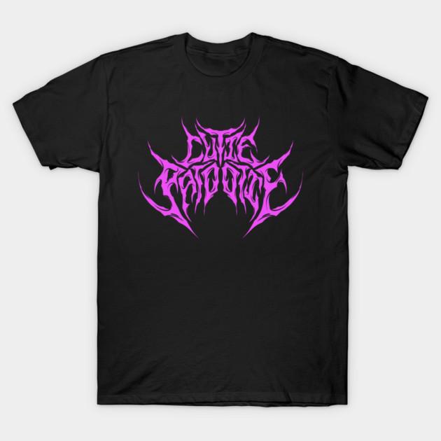 Asian Size Cotton Unisex Tshirt Print T-shirt Cutie Patootie death metal sweetheart design T-shirt No-Cut Print Regular Fit