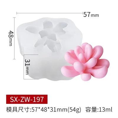Meaty Silicone Mold Turning Candy Jelly Pudding Cake Mold DIY Fragrant Candle Silicone Epoxy Mold