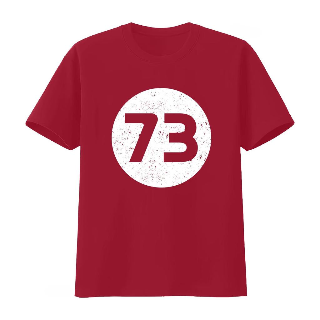73 T Shirt Birthday Fashion Present Funny Number Print Soft Breathable Top for Everyday Wear Unisexs Clothing 2026 Summer T Shirt