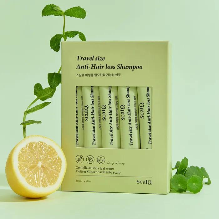 [2 pack] Travel hair loss relief functional disposable shampoo 10ml x 20 pieces 2 packs