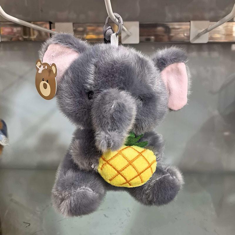 Animal Plush Doll With Short Pile Fur For Childrens Room Decor