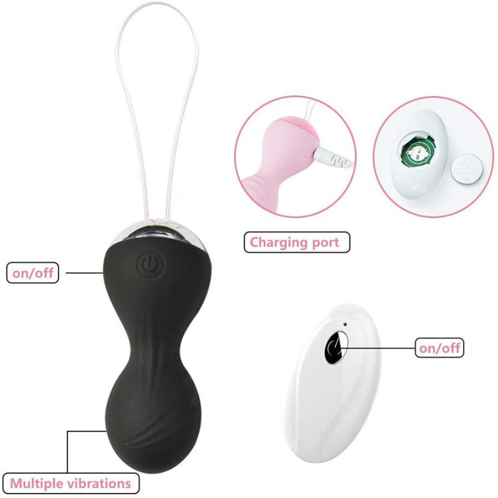 Wireless Remote Control Vibrating Egg - Rechargeable Bullet Vibrator for Women, Powerful Clit Stimulator, Adult Sex Toy