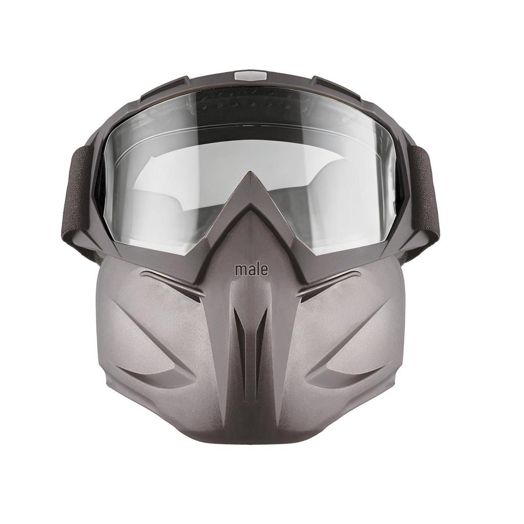 Retro Harley Windproof Motorcycle Goggles: Off-Road Riding One-Piece Mask Glasses