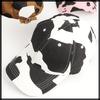 Hat Cap Cow Pattern Cool Sports Casual Animal Men Women CZ506 [White Fang] (Coffee)